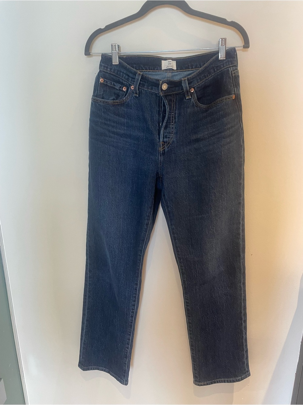 Levi's 501 Curve Women's Straight Leg Jeans in Deep Indigo